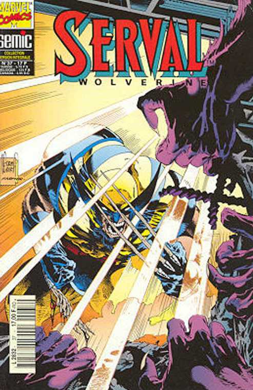 Scan de la Couverture Serval Wolverine n° 37
